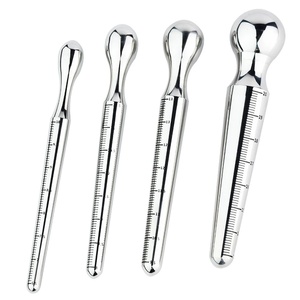 Tapón Uretral de Acero Inoxidable Grueso para Masaje de Próstata, 4 Tamaños XL, Juguetes Sexuales para Retrasar la Eyaculación, para Hombres y Mujeres, Masturbador Masculino - Product Image 3