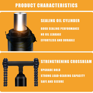 Montacargas Eléctrico a Batería JYH, Apilador de Materiales, Carretilla Elevadora Manual, Autocargable, Patas Fijas, Horquillas Ajustables, Horquillas de 40 cm, 1 m - Product Image 2