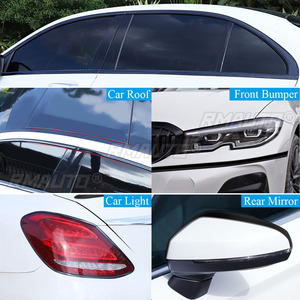 Moulures de protection universelles pour portières et rétroviseurs latéraux de voiture, camion, SUV, pick-up - Product Image 2
