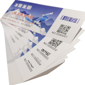 Tùy Chỉnh Xổ Số Vé Chất Lượng Cao Giấy Xổ Số Đầu Ra Thẻ - Product Image 2