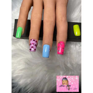 Faux ongles à presser Fly Away - Pouce 0, Index 4, Moyen 3, Anneau 5, Petit doigt 7 - Product Image 1