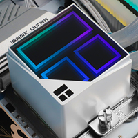 Refroidisseur liquide pour processeur Thermalright Frozen Infinity 360 BLANC avec trois ventilateurs PWM 2000 RPM pour LGA1700 AM5