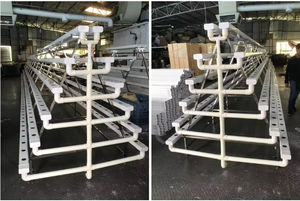 מערכת הידרופונית מסגרתית, דרגה מסחרית, NFT, מתקן שתילה אנכי - Product Image 5