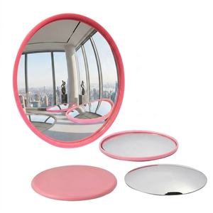 Custom Acrylic Convex Handheld <b>Mirror</b> Travel Selfie Recording <b>Mirror</b> Portable Journey Photo Prop - Product Image 2