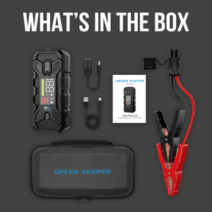 Green Keeper 2024 nuevo 12V arrancador <span class=keywords><strong>de</strong></span> batería <span class=keywords><strong>de</strong></span> coche 24V arrancador <span class=keywords><strong>de</strong></span> batería <span class=keywords><strong>de</strong></span> litio con linterna Led - Product Image 2