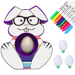 Œufs <span class=keywords><strong>de</strong></span> pâques pour enfants, Kit d'ornement, teinture, peinture, rotation, Machine artistique, papier <span class=keywords><strong>en</strong></span> plastique - Product Image 1
