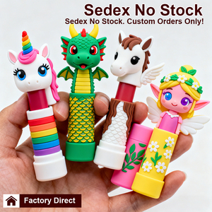 Tùy Chỉnh Dễ Thương Phim Hoạt Hình Silicone <span class=keywords><strong>Lip</strong></span> <span class=keywords><strong>Balm</strong></span> Ống Cap Có Thể Tháo Rời Cô Gái Món Quà Mỹ Phẩm Phụ Kiện Cho <span class=keywords><strong>Lip</strong></span> Gloss Bìa - Product Image 2