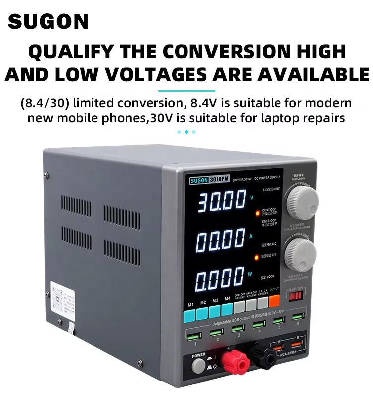 SUGON 3010PM แหล่งจ่ายไฟ DC
