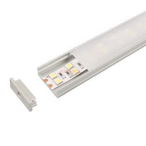 Canal LED plat pour bande, profil en aluminium, 3010mm de large, 30mm de diamètre, 1 pièce - Product Image 6
