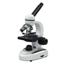 Microscope 2000x monocular straight tube with glass slide optical microscope science toy biology class