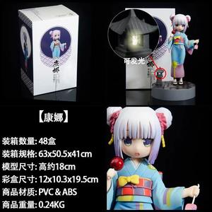 ตุ๊กตามังกรโคบายาชิซอสคอนนาคามิซอสคอนเนอร์ชุดคลุมอาบน้ำรุ่นพีวีซีเรืองแสงประดับกล่องเครื่องประดับสภาพใหม่ - Product Image 2