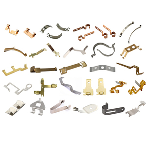 Kẹp Lò Xo Phẳng Bằng Thép Dập Lá Nhỏ Chạy Điện Dập Kim Loại Theo Yêu Cầu Của Nhà Máy - Product Image 1