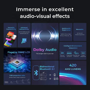 Proyector VANKYO 5G WiFi, Video Nativo <span class=keywords><strong>de</strong></span> 1080P, Full HD, Compatible con 4K, Proyector <span class=keywords><strong>de</strong></span> Películas con Pantalla - Product Image 3
