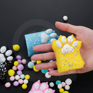 Taba Squeeze Kawaii Tamanho Longo gato Pata Squishy Brinquedo Popular Stress Relief Descompressão para Crianças - Product Image 5