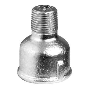 Manguera Reductora de Zinc Plateado MF de 2'' x 1'', Productos de Conductos y Accesorios - Product Image 1