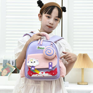 Wholesale Kids School Bag Lightweight <b>Mini</b> <b>Backpack</b> for Children Cute Kindergarten Schoolbag With Cartoon Candy Color <b>Backpack</b> - Product Image 4