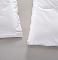 Couette matelassée de haute qualité pour hôtel Couette double bord aiguille avec logo personnalisé poids Queen King size pour hôtels vente en gros