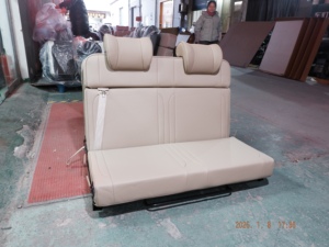 Sedile Letto Convertibile Multifunzionale <span class=keywords><strong>a</strong></span> 3 Pieghe AutoLiuMa RV (in Pelle) Modello L005F, Stile Comfort - Product Image 3