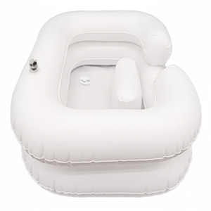 Bac à shampoing mobile pour salon, lavabo à shampoing portable avec réservoir d'eau, massage multifonctionnel, évier à shampoing circulant - Product Image 1