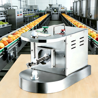 Machine à peler les fruits électriques commerciale pour mangues, pommes, oranges, poires, citrons, citrons verts et agrumes, idéale pour les bars à jus et les restaurants.