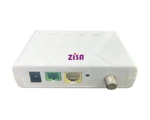 ZISA FTTH FTTX SOHO OP251-RF d'accès à large bande 1GE + CATV EPON GPON GEPON XPON ONT ONU MODEM