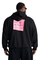 Sudadera con Capucha Negra para Hombre, Talla 7XL Plus, de Algodón Suave y Mezcla de Poliéster, con Estampado Personalizado, Bordado y Parche con Eslogan, de Fábrica, Feria de Cantón