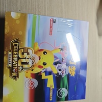 Kartu Pokemon PTCG Perayaan Ulang Tahun ke-30 M6a, Kartu Cina Sederhana, Kartu Permainan Koleksi Foil Resmi, Pemasok Grosir