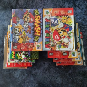 In Stock Mario Party <b>Game</b> Card Series for N 64 with Packing Box - Product Image 3