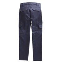 Vêtements de travail personnalisés OEM durables FR Navy avec logo pour hommes, pantalon de travail anti-statique en coton ignifuge