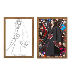 Décoration de bureau moderne, boîte à lumière LED avec cadre d'art <span class=keywords><strong>anime</strong></span> pour salle de divertissement - Product Image 3