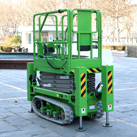 Envío Gratuito, Elevador de Tijera Autopropulsado Portátil para Vehículos Pequeños, de 4m, 6m, 8m, 10m, 12m, 14m, 16m, con Certificación CE