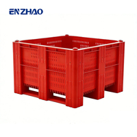 Conteneur de stockage en plastique personnalisable, empilable, durable, imperméable, ignifuge et résistant à l'humidité, vente en gros