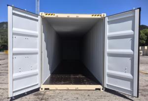 Contenedor Seco Usado de 40HQ High Cube, Contenedor de Transporte Marítimo Certificado CSC para Transporte Marítimo y Almacenamiento en Bodega - Product Image 1