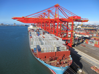 Grue à portique de déchargement portuaire, grue STS pour le transport maritime, grue à portique pour le levage de conteneurs maritimes