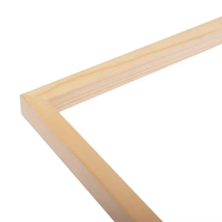 Toile en bois naturel sur châssis pour peinture DIY, affiches et impressions numériques pour la maison – Vente en gros, tailles personnalisées