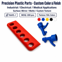 Moulage par injection de plastique PP personnalisé pour le moulage par injection de nylon, prototypes en plastique, boîtiers en plastique ABS moulés par injection