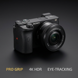 ขายส่งกล้อง <span class=keywords><strong>Sony</strong></span> A6600 <span class=keywords><strong>Alpha</strong></span> 6600 เลนส์ 16-50 มม. PZ ความละเอียด 24.2MP ระบบกันสั่น <span class=keywords><strong>5</strong></span> แกน IBIS 4K HDR ระบบโฟกัสอัตโนมัติ 0.02 วินาที แบตเตอรี่ขนาดใหญ่ Z สำหรับวิดีโอระดับมืออาชีพ - Product Image 1