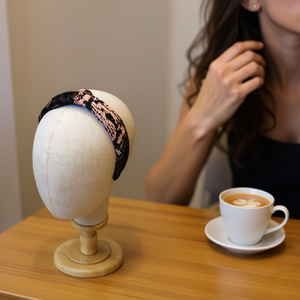 Diadema con Estampado Animal para Mujer, Accesorio de Moda, Banda para el Cabello Ajustable, Informal, de Poliéster 42865 - Product Image 3