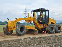 Mesin Grader China XG31802 180Hp dengan Penggerak Gandar Belakang