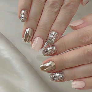 <span class=keywords><strong>Uñas</strong></span> Postizas Minimalistas <span class=keywords><strong>de</strong></span> Estilo Global Chic, <span class=keywords><strong>Color</strong></span> Sólido, Ajuste Natural, Bajo MOQ, Se Aceptan Pedidos Mixtos, Venta al Por Mayor - Product Image 2