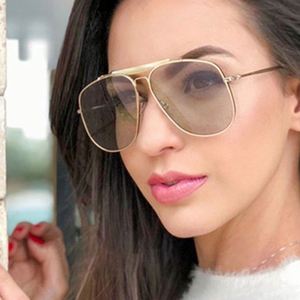 Newest Fashion Custom Logo Candy Colors Lady Large <b>Sunglasses</b> Oversized Men <b>Sunglasses</b> UV400 Metal Women <b>Sunglasses</b> 2021 - Product Image 3