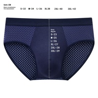 2025 nouveaux hommes taille moyenne glace soie Boxer slips séchage rapide ceinture élastique sous-vêtements maille panneau 3D flux d'air refroidissement Shorts tricoté