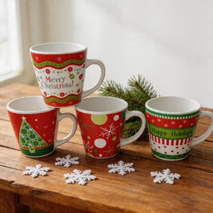 Tasses blanches en forme <span class=keywords><strong>de</strong></span> V pour enfants, motif flocon <span class=keywords><strong>de</strong></span> neige, sans BPA, anti-fuite, compatibles micro-ondes, vente en gros à prix abordable - Product Image 5