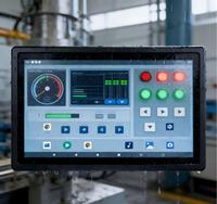 Tablette industrielle tout-en-un avec écran tactile capacitif Wifi personnalisé de 15,6 pouces, moniteur industriel