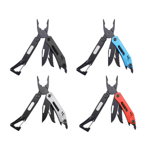 Pince à couteau de poche multifonction en acier inoxydable 8-en-1 porte-clés pliant à la main extérieur de qualité bricolage industriel OEM personnalisable 1 - Product Image 2