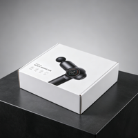 Scatola di Carta per Pistola Massaggiante all'Ingrosso, Cartone 100% Riciclato, Imballaggio Ecologico con Logo Personalizzato, Produzione di Massa in Fabbrica, Basso MOQ