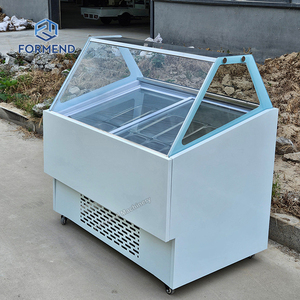 Công suất cao Ice Cream Tủ đông lớn hiển thị trường hợp cho siêu thị sử dụng - Product Image 3