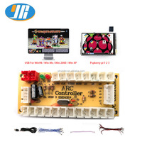 Papan Encoder tanpa penundaan USB kualitas tinggi Swakarya konsol Game Arcade PC kontrol Joystick pendorong koin untuk pusat hiburan