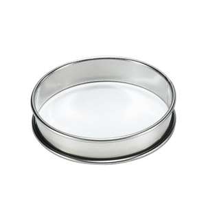 <span class=keywords><strong>Stampo</strong></span> per <span class=keywords><strong>crostata</strong></span> di uova in acciaio inossidabile 90x20mm con bordo arrotolato - Product Image 3