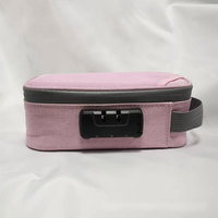 Sac de rangement multifonctionnel, sacs en nylon souple portables avec doublure en charbon actif, anti-odeurs, sac de rangement pour accessoires de fumeurs
